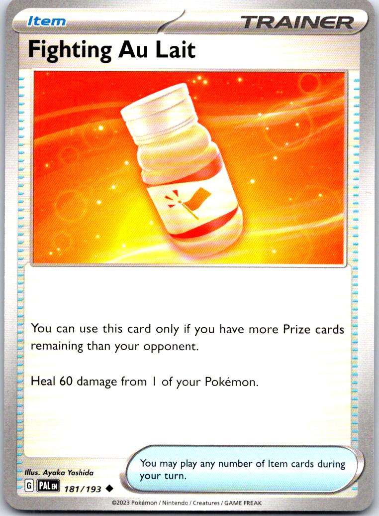 Fighting Au Lait - 181/193 - - PALDEA EVOLVED - Pokemon - Uncommon | AB22-34