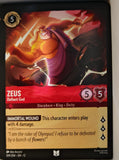 Zeus - Defiant God - 109/204 - - WILDS UNKNOWN - Lorcana - Uncommon | LAA02-28