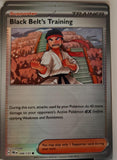 Black Belt's Training (Poke Ball Pattern) - 098/131 - Holo - PRISMATIC EVOLUTIONS - Pokemon - | AA29-5