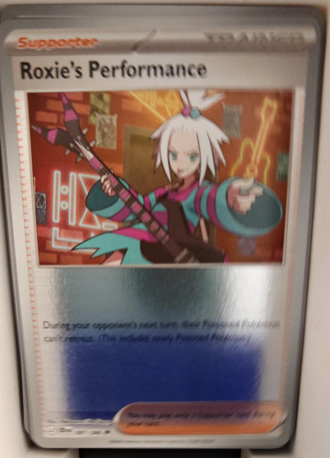 Roxie's Performance - 081/086 - Reverse Holo - CHAOS RISING - Pokemon - | AA20-57