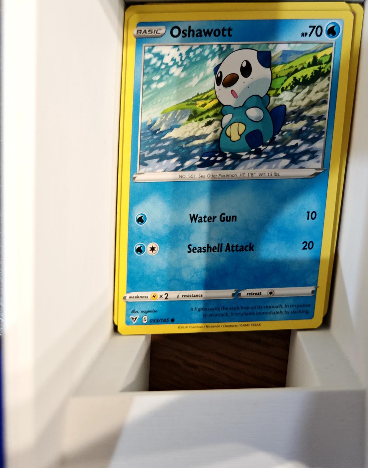 Oshawott - 033/185 - - VIVID VOLTAGE - Pokemon - Common | AA73-29