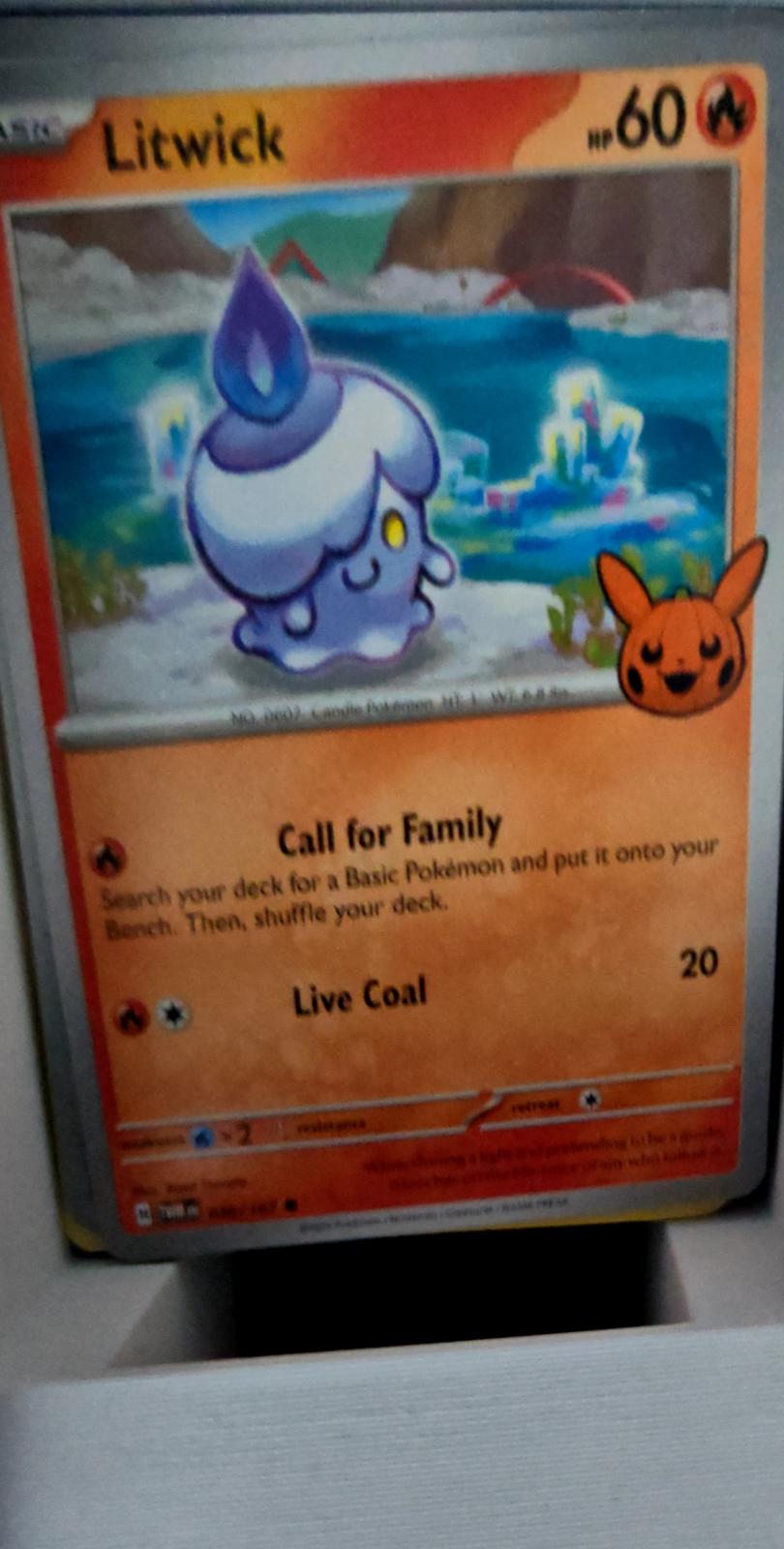Litwick - 036/167 - - TRICK OR TRADE BOOSTER 2024 - Pokemon - Common | AA48-80