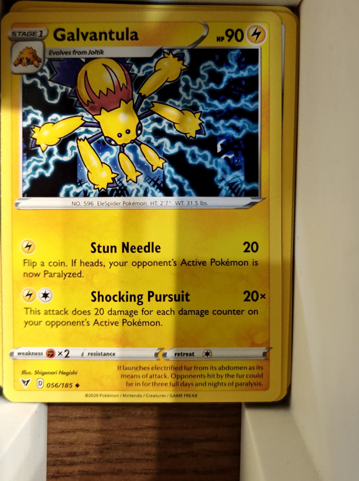 Galvantula - 056/185 - - VIVID VOLTAGE - Pokemon - Uncommon | AA67-23