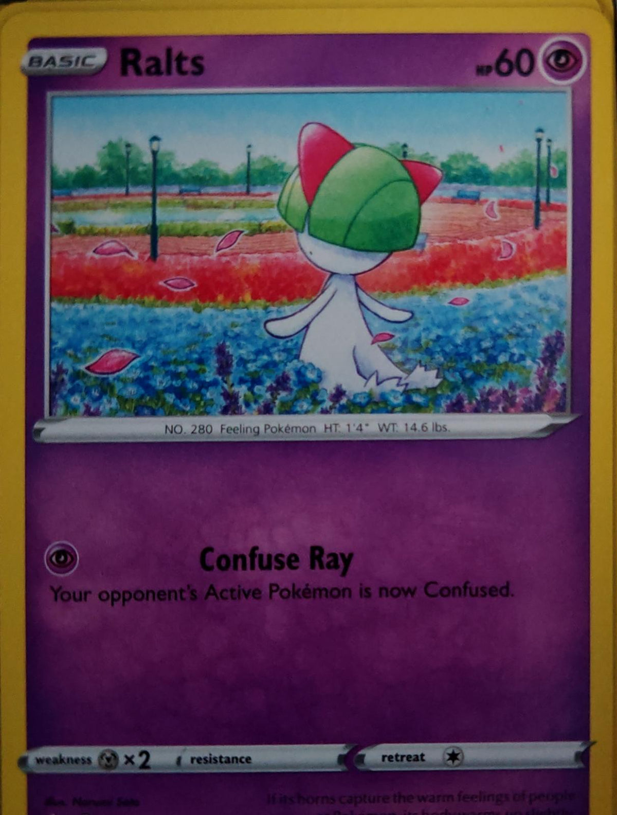 Ralts - 059/198 - - CHILLING REIGN - Pokemon - Common | AA58-14