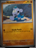 Meditite - 099/182 - - DESTINED RIVALS - Pokemon - Common | AA52-25