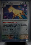 Persian - 053/165 - Reverse Holo - 151 - Pokemon - Uncommon | AA62-22