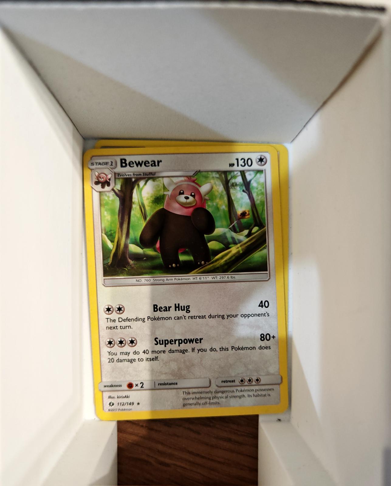 Bewear - 112/149 - - SM BASE SET - Pokemon - Rare | AA73-2