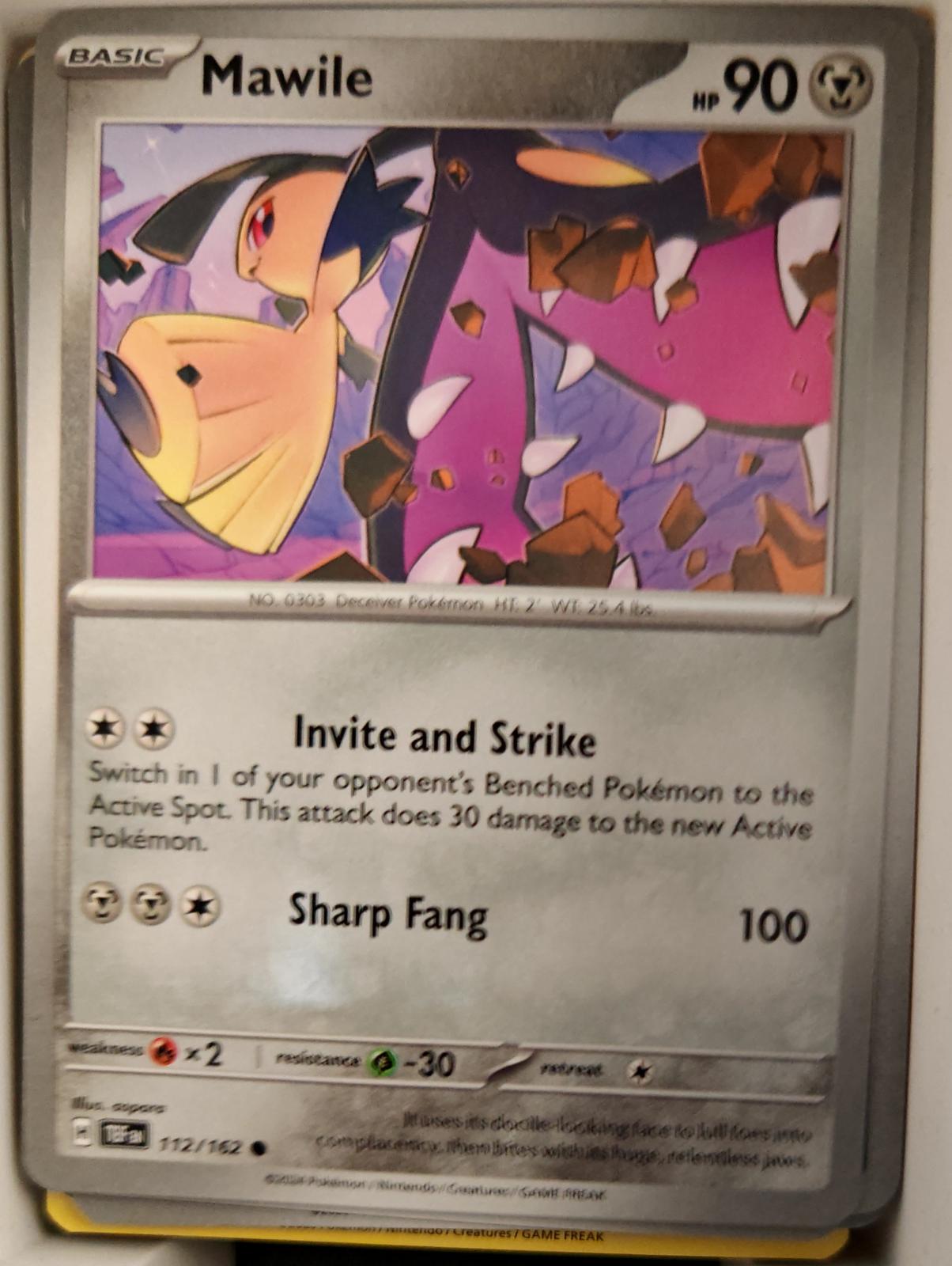 Mawile - 112/162 - - TEMPORAL FORCES - Pokemon - Common | AA21-91