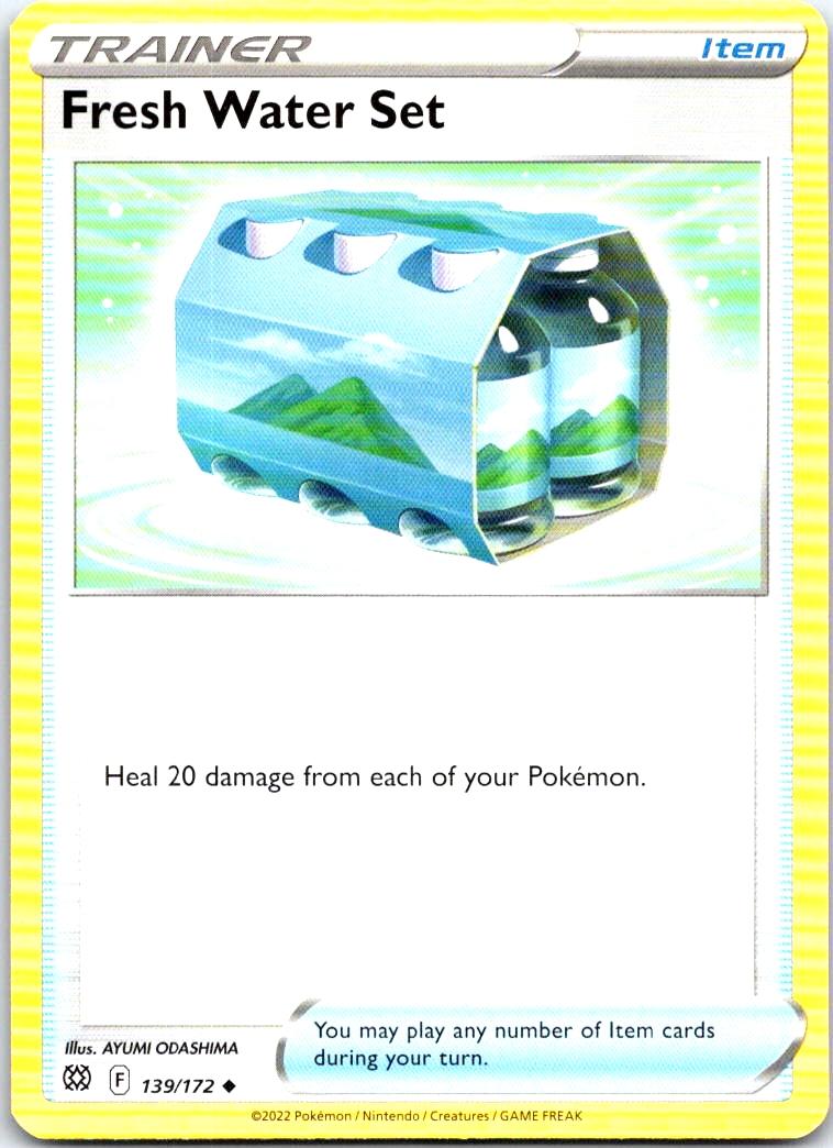 Fresh Water Set - 139/172 - - BRILLIANT STARS - Pokemon - Uncommon | AB15-12
