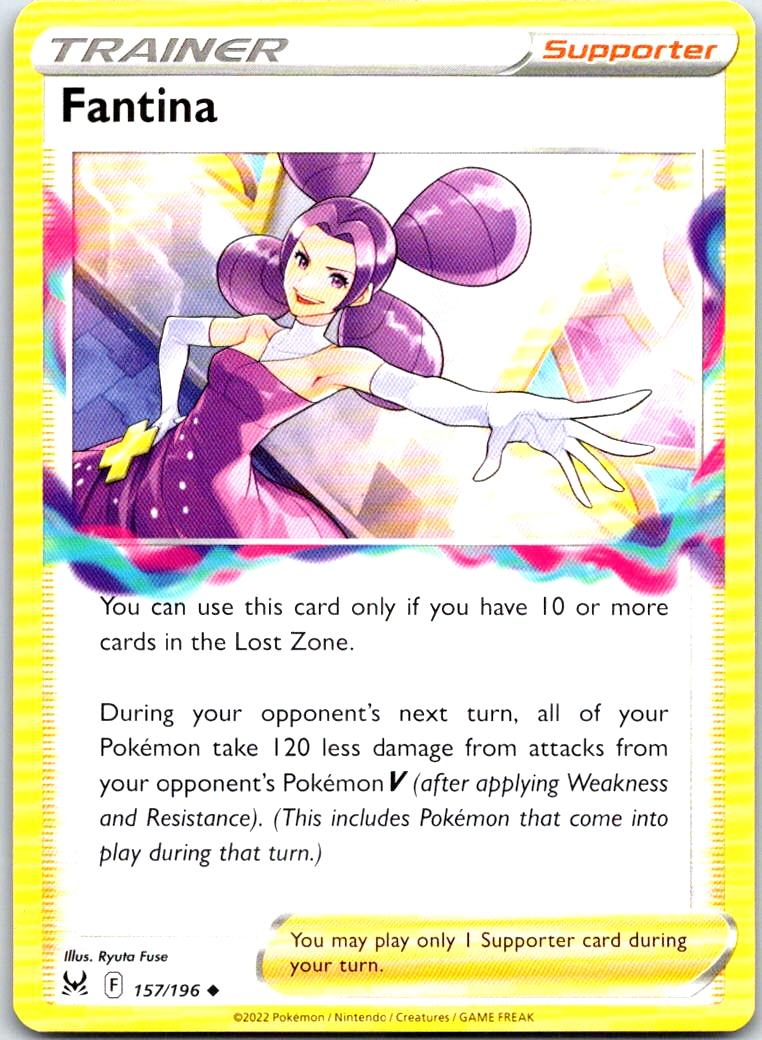 Fantina - 157/196 - - LOST ORIGIN - Pokemon - Uncommon | AB25-51