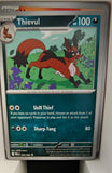 Thievul - 054/084 - - PITCH BLACK - Pokemon - Uncommon | AA17-78