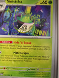 Sinistcha - 006/084 - - PITCH BLACK - Pokemon - Uncommon | AA36-58