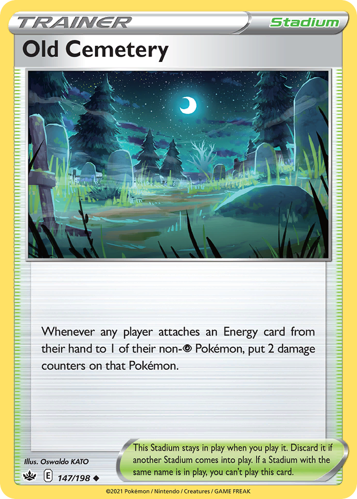 Old Cemetery - 147/198 - - CHILLING REIGN - Pokemon - Uncommon | AA59-47