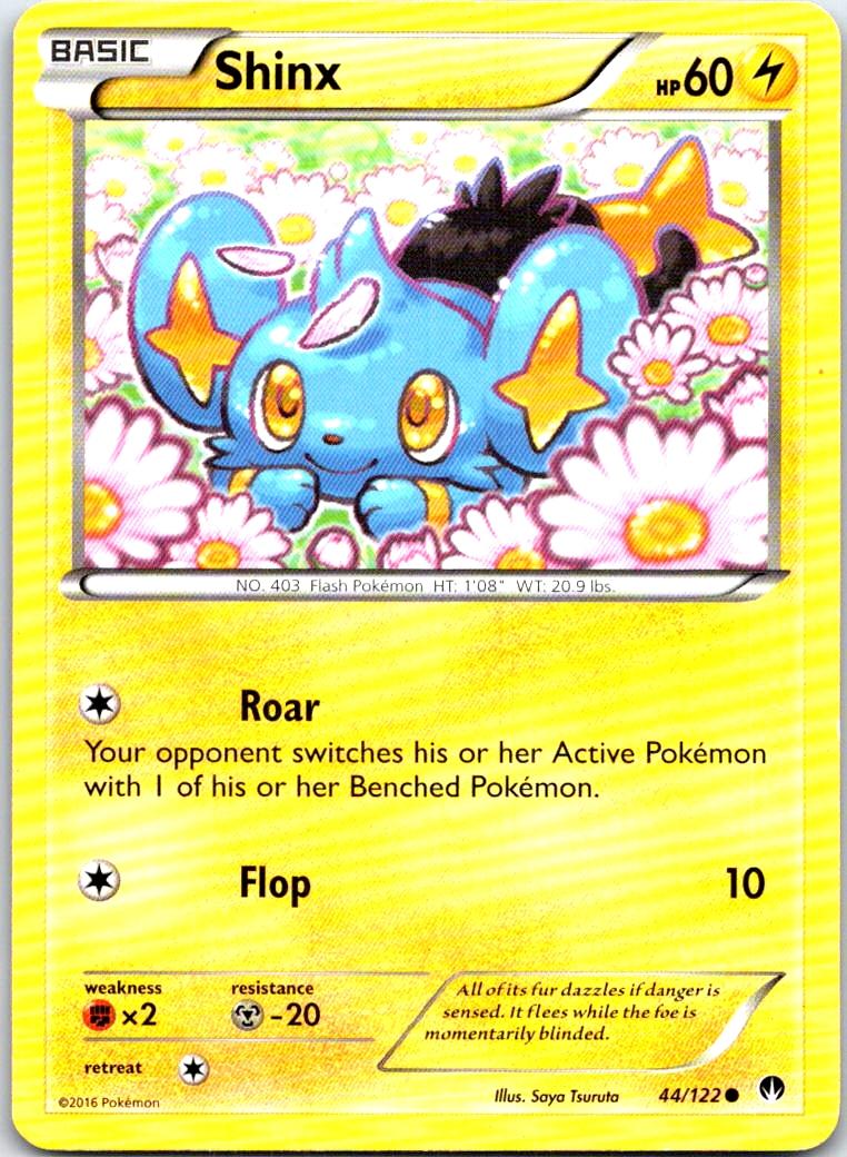 Shinx - 44/122 - - BREAKPOINT - Pokemon - Common | AB61-21