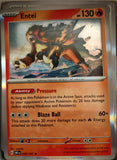 Entei - 030/197 - Holo - OBSIDIAN FLAMES - Pokemon - Rare | AA06-66