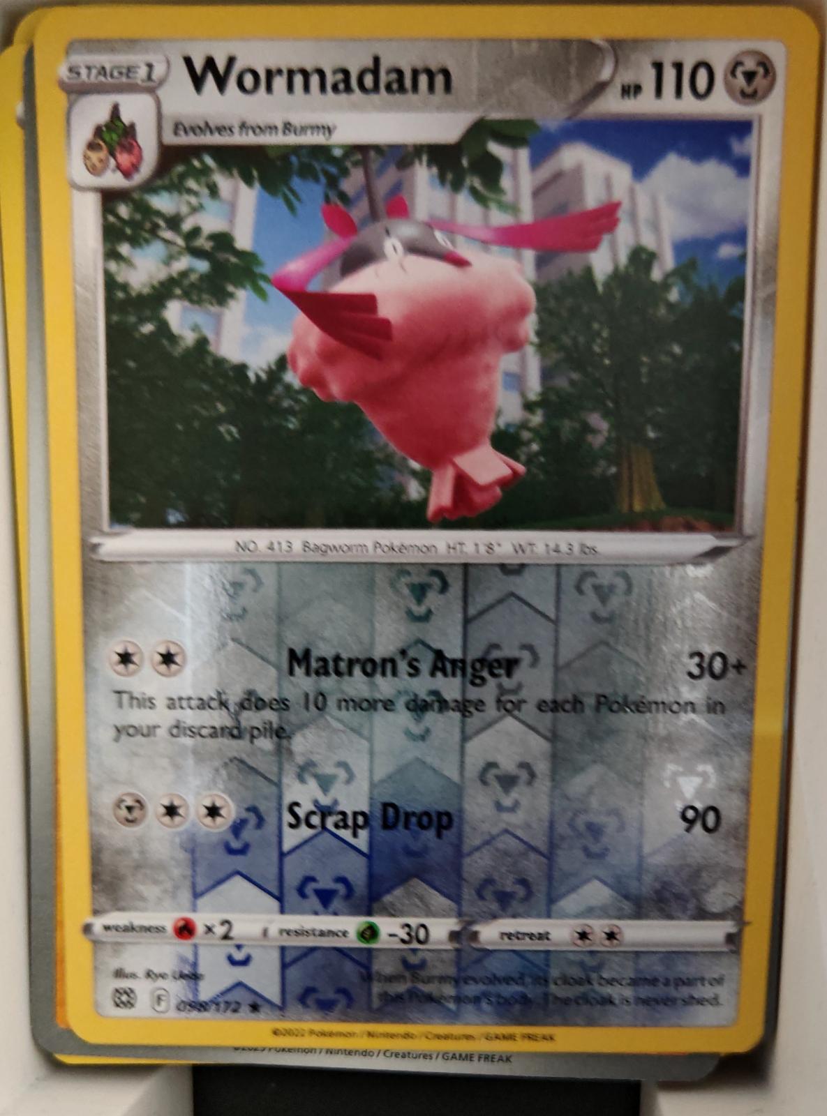 Wormadam - 098/172 - Reverse Holo - BRILLIANT STARS - Pokemon - Rare | AA22-47