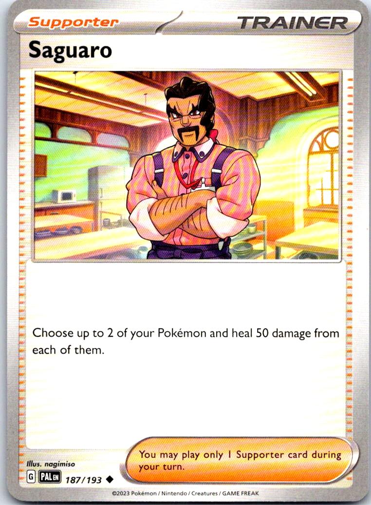 Saguaro - 187/193 - - PALDEA EVOLVED - Pokemon - Uncommon | AB22-36