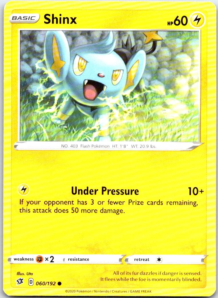 Shinx - 060/192 - - REBEL CLASH - Pokemon - Common | AB47-10