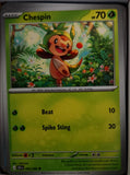 Chespin - 005/086 - - CHAOS RISING - Pokemon - Common | AA43-96