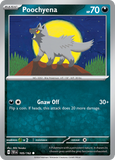 Poochyena - 105/162 - - TEMPORAL FORCES - Pokemon - Common | AA36-1