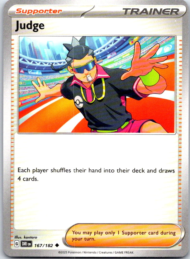 Judge - 167/182 - - DESTINED RIVALS - Pokemon - Uncommon | AC22-35