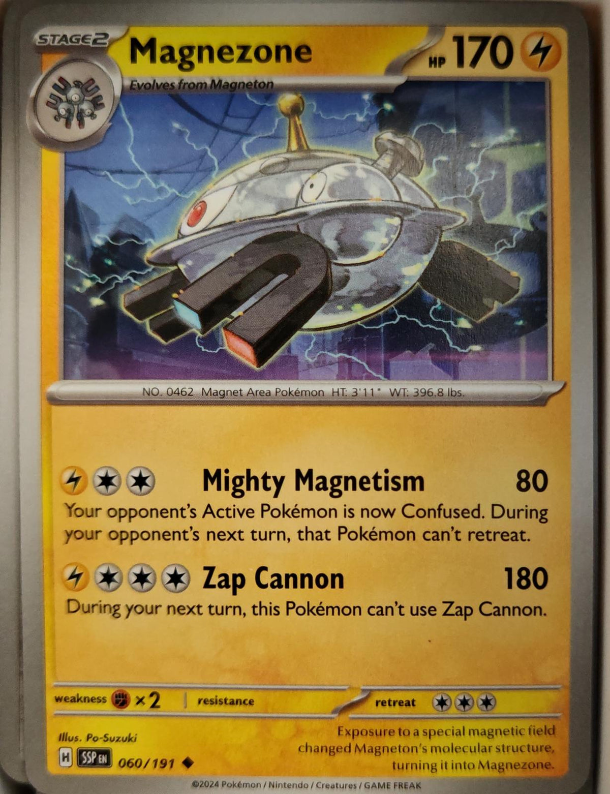 Magnezone - 060/191 - - SURGING SPARKS - Pokemon - Uncommon | AA09-48