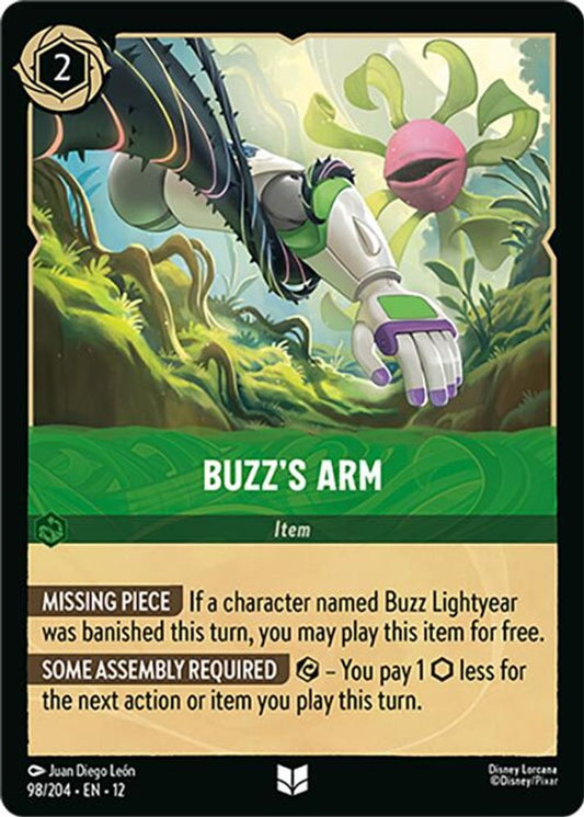 Buzz's Arm - 98/204 - - WILDS UNKNOWN - Lorcana - Uncommon | LAA01-19