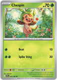 Chespin - 005/086 - - CHAOS RISING - Pokemon - Common | AA43-96