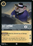 Rat Capone - Rodent Gangster - 183/204 - - WILDS UNKNOWN - Lorcana - | LAA03-56
