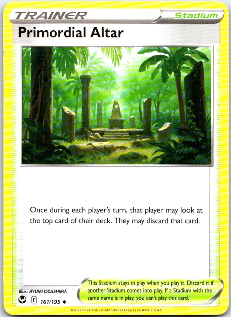 Primordial Altar - 161/195 - - SILVER TEMPEST - Pokemon - Uncommon | AB30-9