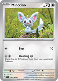 Minccino - 136/162 - - TEMPORAL FORCES - Pokemon - Common | AA36-7