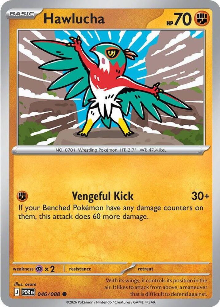 Hawlucha - 046/088 - - PERFECT ORDER - Pokemon - Common | AA64-44