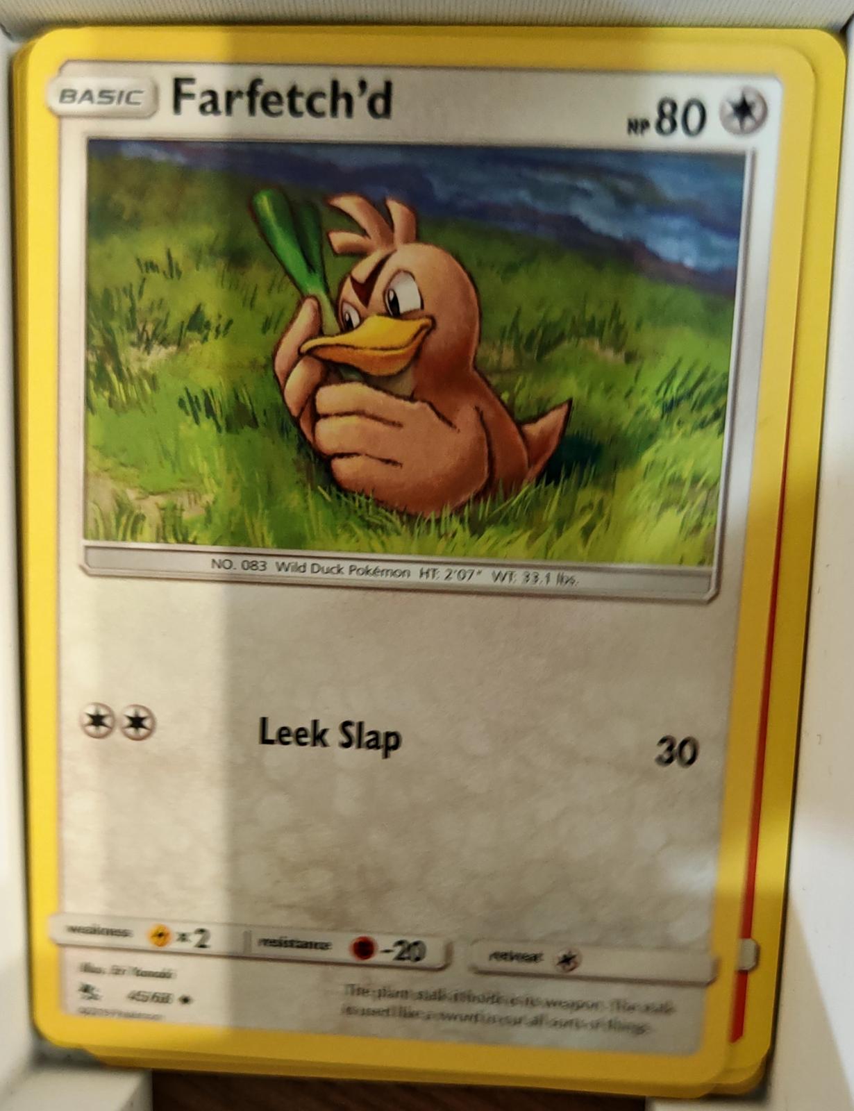 Farfetch'd - 45/68 - - HIDDEN FATES - Pokemon - Uncommon | AA68-13