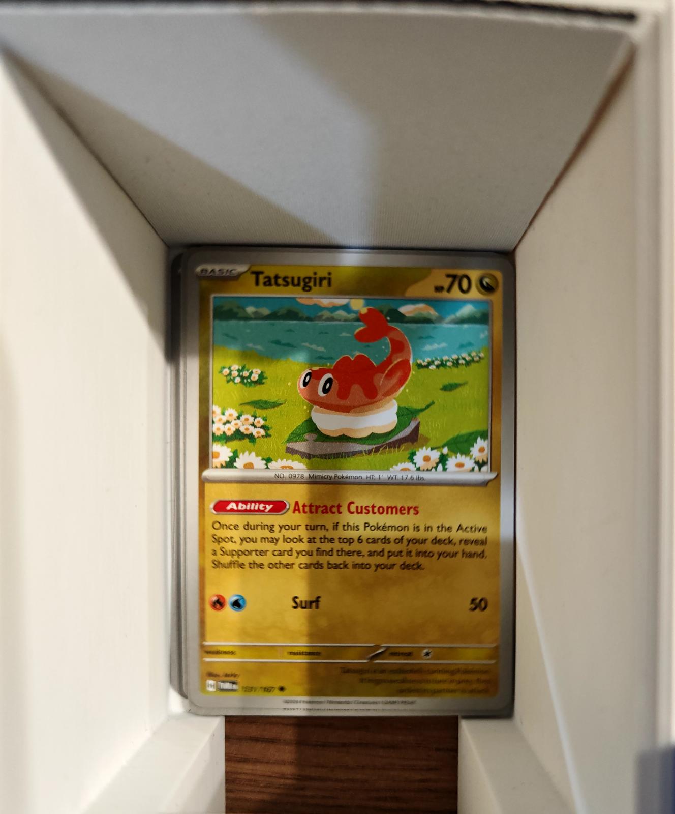 Tatsugiri - 131/167 - - TWILIGHT MASQUERADE - Pokemon - Uncommon | AA76-11
