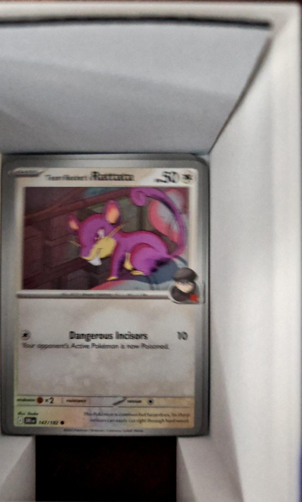 Team Rocket's Rattata - 147/182 - - DESTINED RIVALS - Pokemon - Common | AA52-11