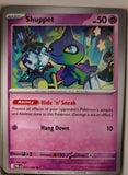 Shuppet - 033/084 - - PITCH BLACK - Pokemon - Common | AA17-62
