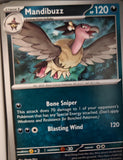 Mandibuzz - 050/084 - - PITCH BLACK - Pokemon - Common | AA36-79