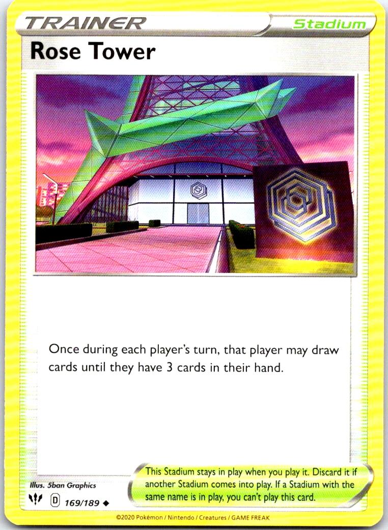 Rose Tower - 169/189 - - DARKNESS ABLAZE - Pokemon - Uncommon | AB16-23