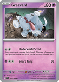 Greavard - 105/198 - Reverse Holo - SCARLET & VIOLET - Pokemon - Common | AA49-4