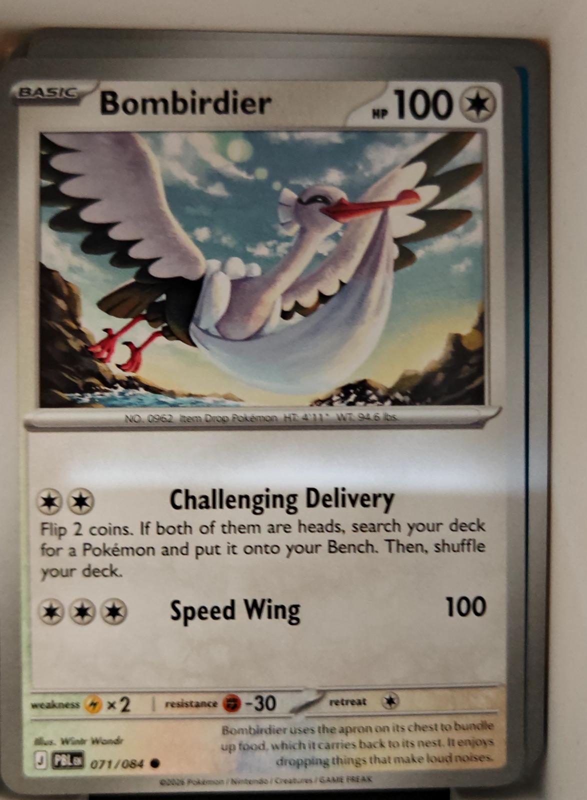 Bombirdier - 071/084 - - PITCH BLACK - Pokemon - Common | AA17-26