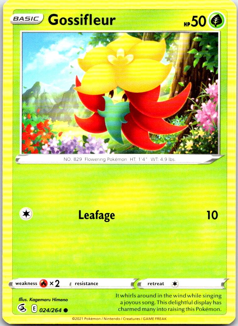 Gossifleur - 024/264 - - FUSION STRIKE - Pokemon - Common | AB40-17