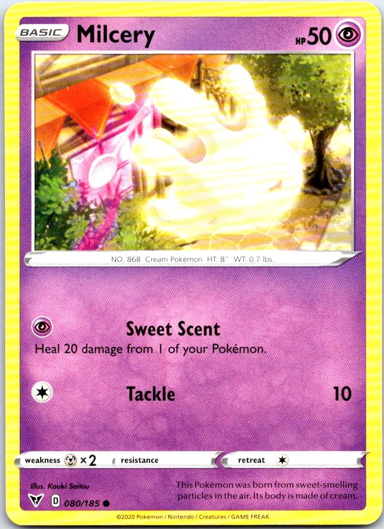 Milcery - 080/185 - - VIVID VOLTAGE - Pokemon - Common | AB46-18