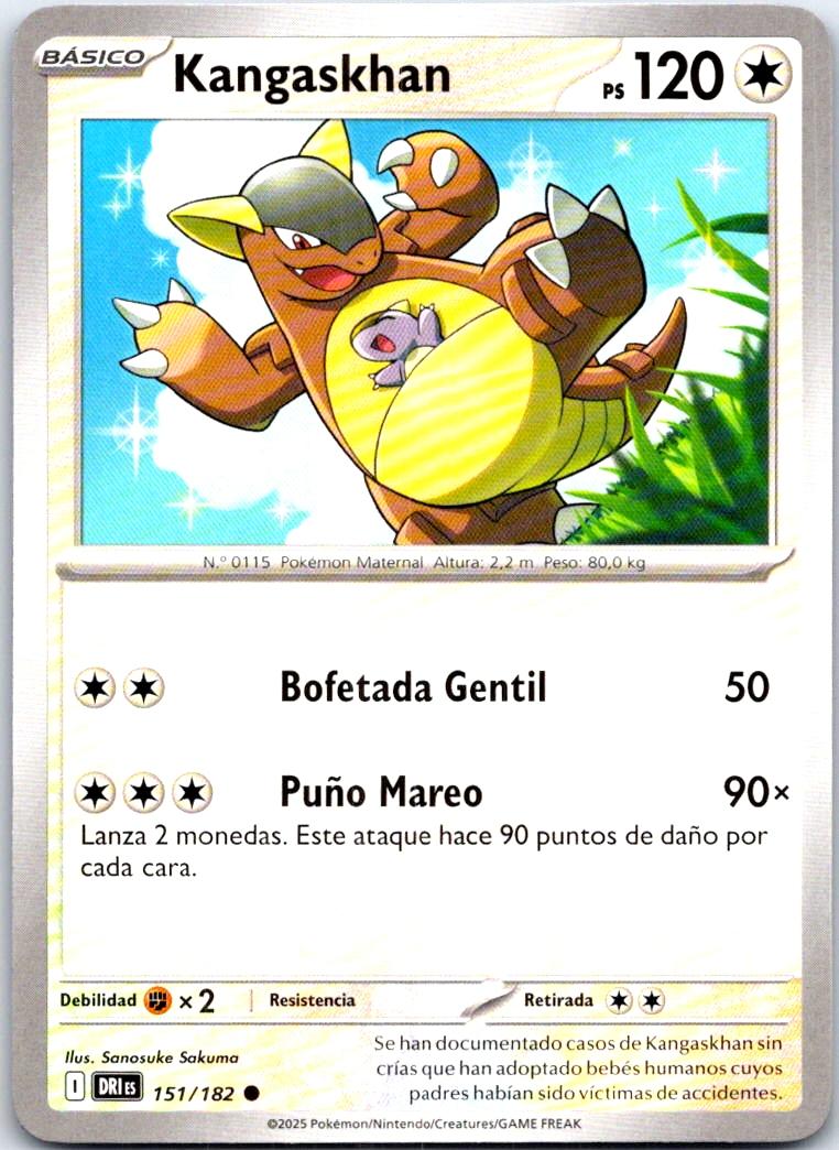 Kangaskhan - 151/182 - - DESTINED RIVALS - Pokemon - Common | AB71-28
