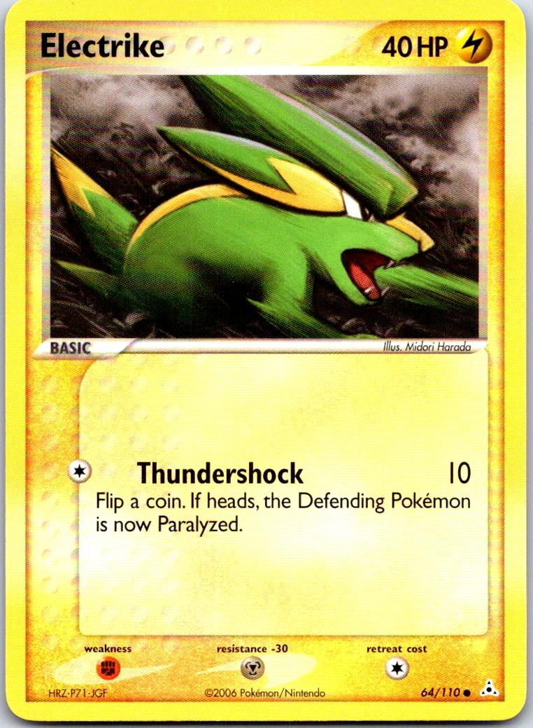Electrike - 64/110 - - HOLON PHANTOMS - Pokemon - Common | AB12-32