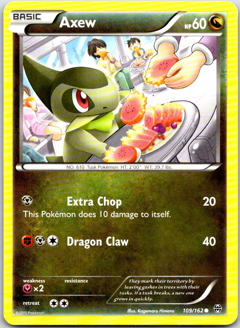 Axew - 109/162 - - BREAKTHROUGH - Pokemon - Common | AB10-23