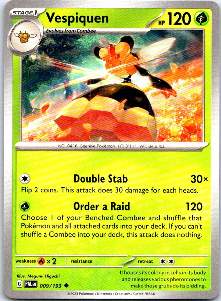 Vespiquen - 009/193 - - PALDEA EVOLVED - Pokemon - Uncommon | AB69-13