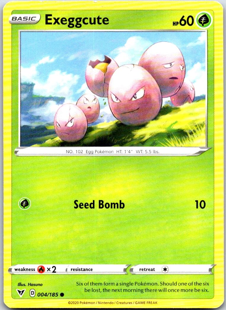 Exeggcute - 004/185 - - VIVID VOLTAGE - Pokemon - Common | AB11-41
