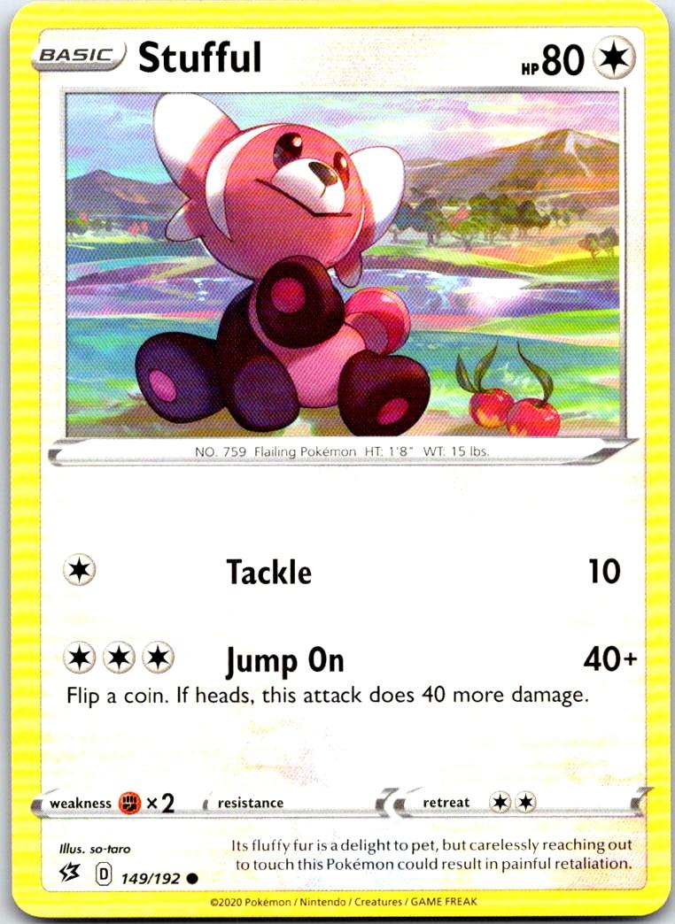 Stufful - 149/192 - - REBEL CLASH - Pokemon - Common | AB75-46