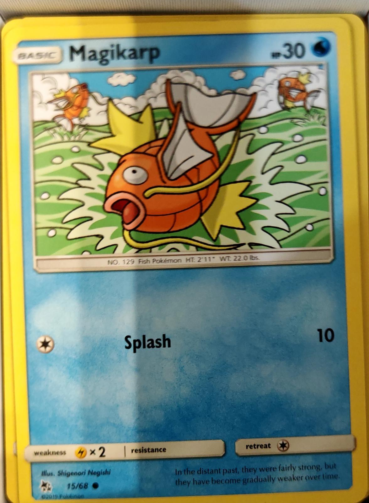 Magikarp - 15/68 - - HIDDEN FATES - Pokemon - Common | AA68-40