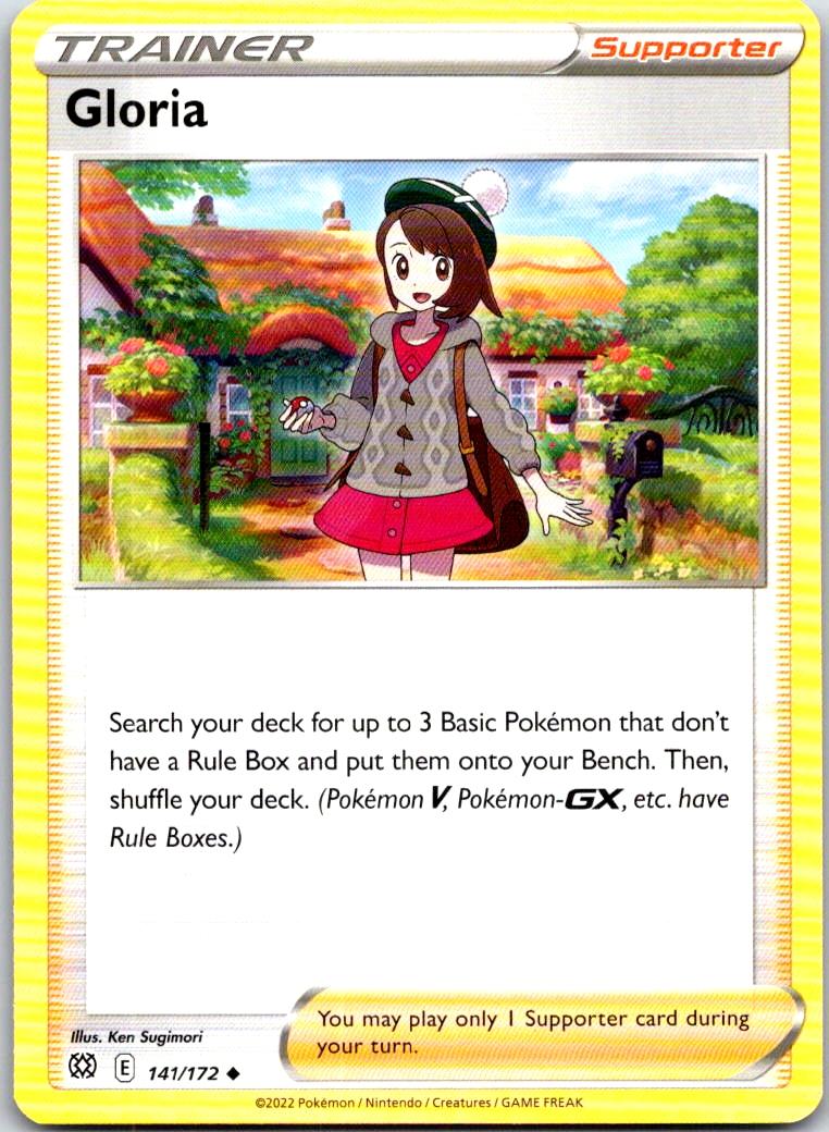 Gloria - 141/172 - - BRILLIANT STARS - Pokemon - Uncommon | AB13-26